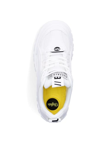 Buffalo Plateau-Sneaker in weiß