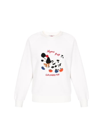 myMo Women Sweatshirt in offwhite