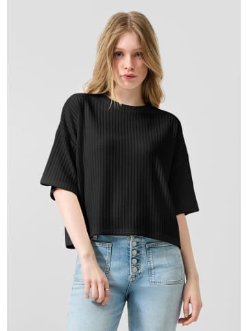 QS T-Shirt in 9999_schwarz