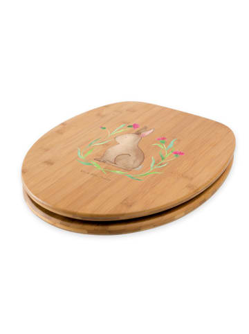 Mr. & Mrs. Panda design toilettensitz Hase Sitzen ohne Spruch in Braun