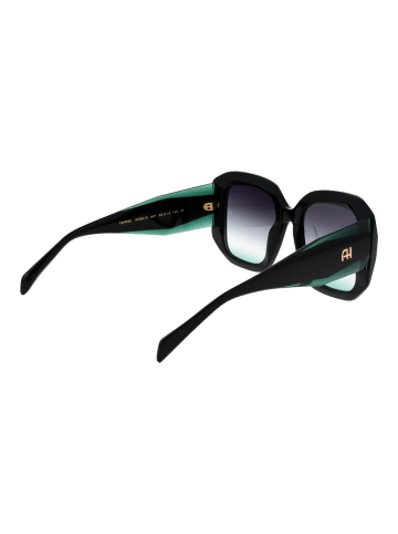 Ana Hickmann Damen Sonnenbrillen Quadrat Schwarz