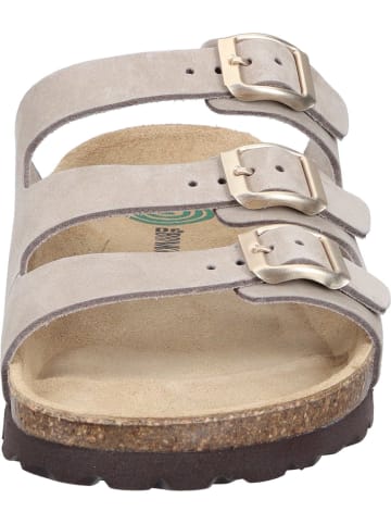 Dr. BRINKMANN Klassische Pantoletten in taupe