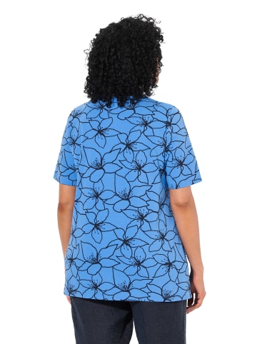 Ulla Popken Shirt in stahlblau