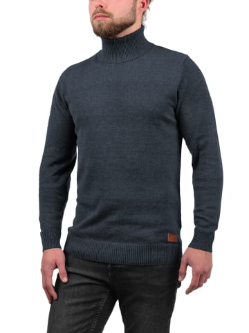 BLEND Rollkragenpullover in blau