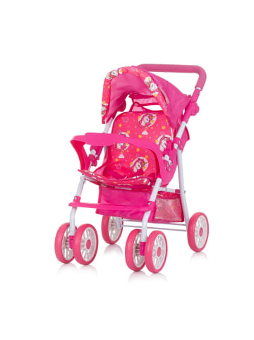 Chipolino Puppenwagen Dolly Korb faltbar in lila