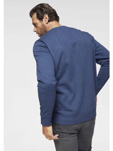 Man's World Sweatshirt in blau-meliert