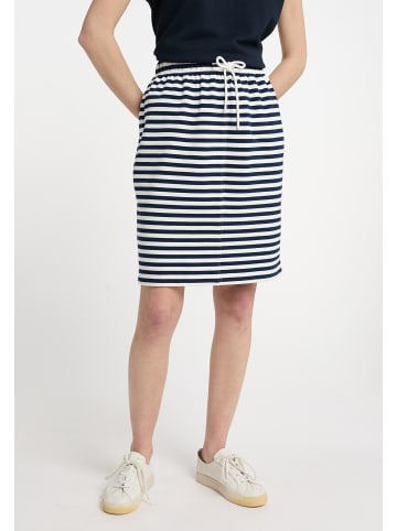 DreiMaster Maritim Damen Rock in Marine Weiss