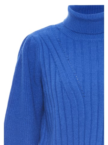 DreiMaster Vintage Damen Rollkragenpullover in BLAU