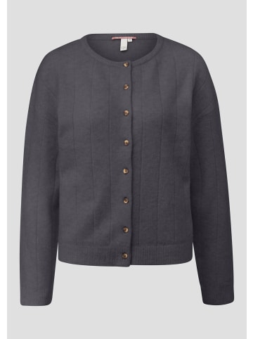 QS Strickjacke in 98W0_dunkelgrau
