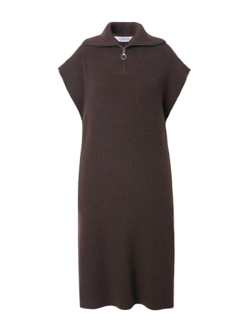Studio Untold Kleid in pinienbraun