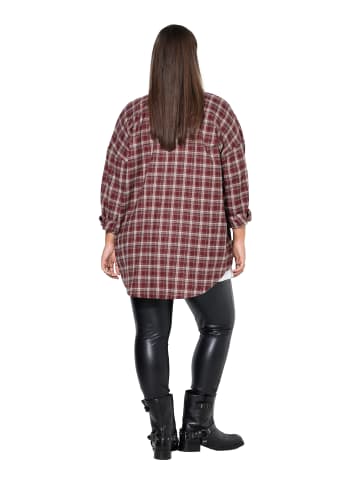 Studio Untold Hemdbluse in weinrot