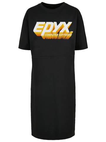 F4NT4STIC Oversized Kleid EPYX Logo 3D in schwarz