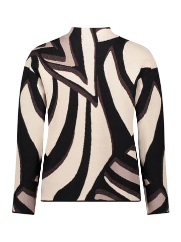 Betty Barclay Pullover in beige schwarz - 0001