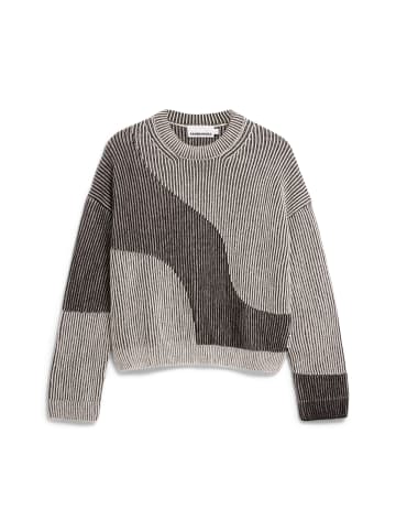 armedangels Pullover MayrAA Vanise in schwarz ecru - 0001