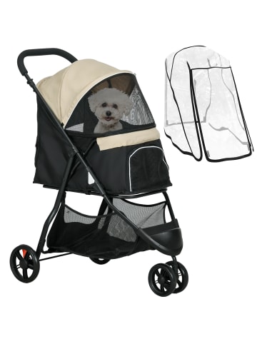 Pawhut Hundebuggy 80,5L x 51,5B x 100H cm