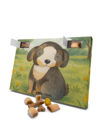 Mr. & Mrs. Panda Adventskalender Hund Hund Entspannen Design ohn... in Weiß