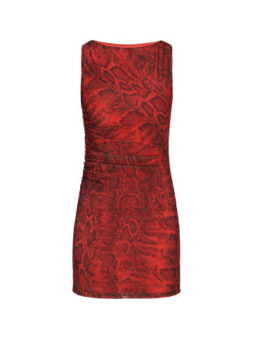faina Women Dress in red black