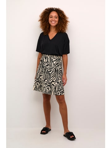 Kaffe Rock KAsasha Regular fit in Black/Off White Print