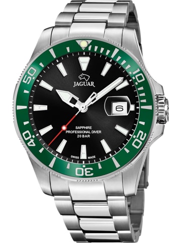 Jaguar Uhr in Schwarz