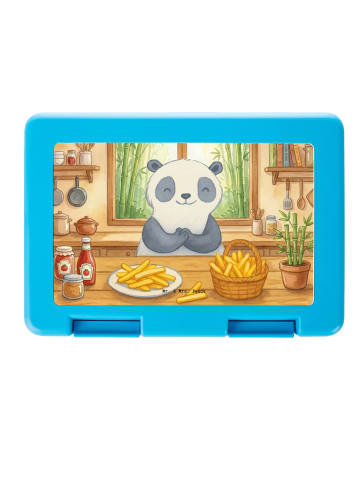 Mr. & Mrs. Panda Bentobox Panda Pommes Gebet Design ohne Spruch in Weiß