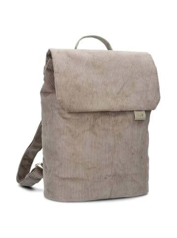 Zwei Mademoiselle MR13 - Rucksack 37 cm (leo) in cord-mocca