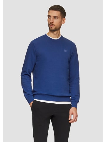 s.Oliver Sweatshirt langarm in Blau
