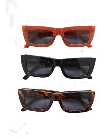 Urban Classics Sonnenbrillen in black/red/amber