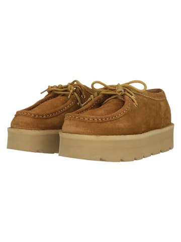 Clarks Mokassin Meare Walla in 5021A Bronze Suede