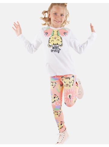 Denokids Set Fancy Leo in White