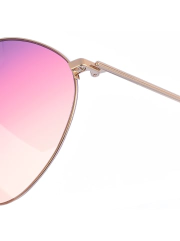 Victoria Beckham Sonnenbrille in Gold