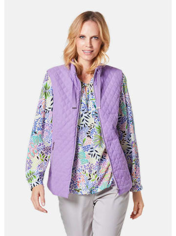 GOLDNER Steppweste in violett