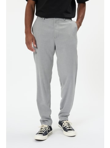 Matinique Casual Hose MAliam Gerade Passform in Light Grey Melange