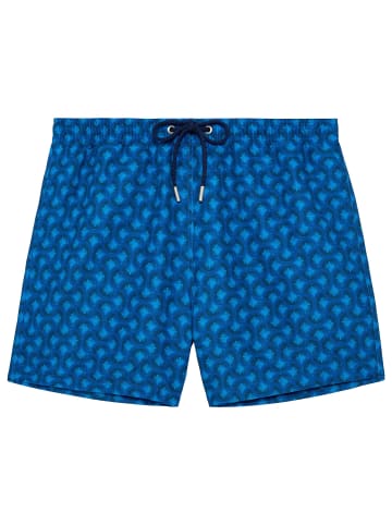 HOM Boxer-Badehose Beach Boxer Trinacria in navy print