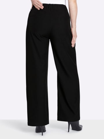 sheego Hose in schwarz