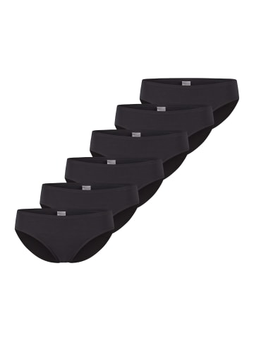 Schiesser Slip Teens Girls 95/5 Cotton in Schwarz