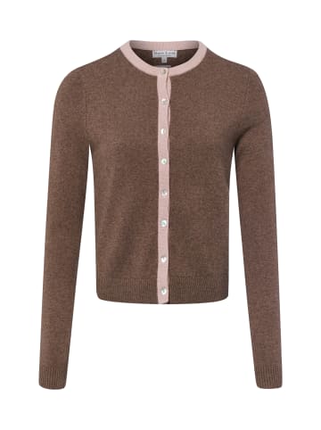 Marie Lund Strickjacke in mocca - 0002