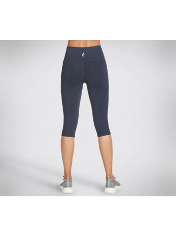 Skechers Caprileggings "GOFLEX HW CAPRI" in Schwarz