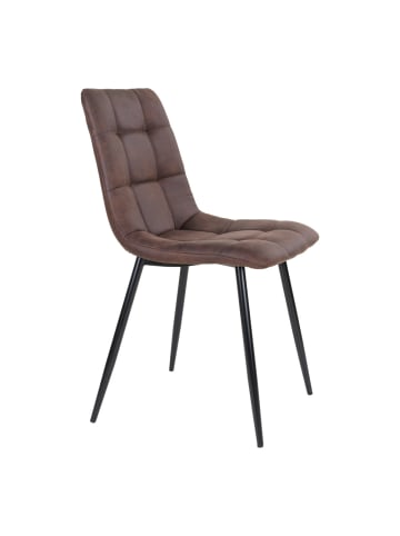 ebuy24 Esszimmerstuhl Midde Braun 2er Set
