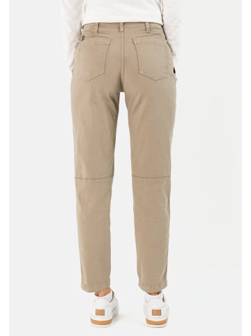 Camel Active Casual Worker Pants in Relaxed Fit in Beige