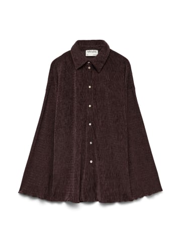 Vero Moda Hemd in Chocolate Plum