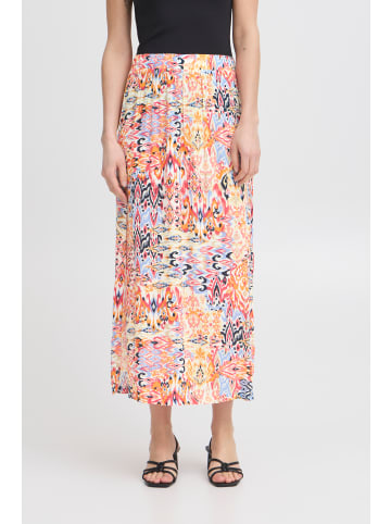 ICHI Rock IHMARRAKECH Regular fit in Geranium Multi Ikat Aop
