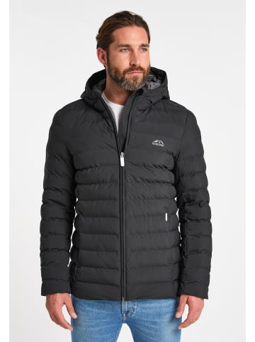 ICEBOUND Wattierte Steppjacke in Schwarz