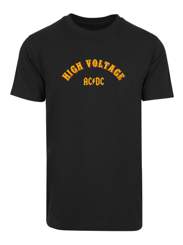 F4NT4STIC T-Shirt ACDC High Voltage Collegiate in schwarz