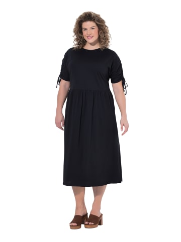 Ulla Popken Midikleid in schwarz