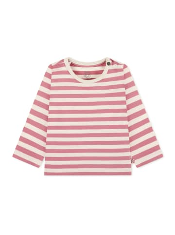 Sterntaler GOTS Langarmshirt gestreift in rosa