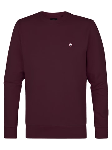 Petrol Industries Sweater mit Logo Seaviewpark in Rot