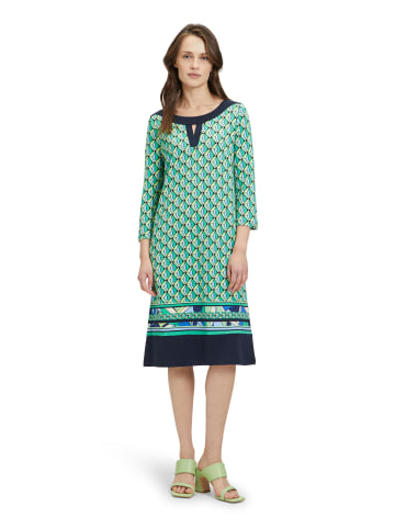 Betty Barclay Shirtkleid mit 3/4 Arm in Green/Blue