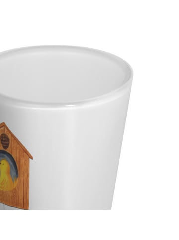 Mr. & Mrs. Panda Schnapsglas Vogelhaus Home ohne Spruch in Transparent