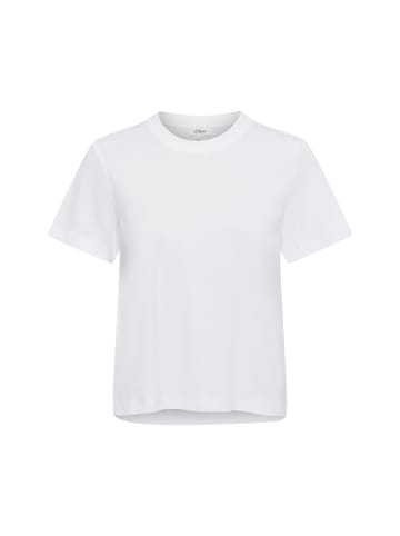 s.Oliver T-Shirt in weiß