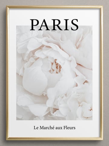 Tales by Jen Poster "Paris - Le Marché aux fleurs"